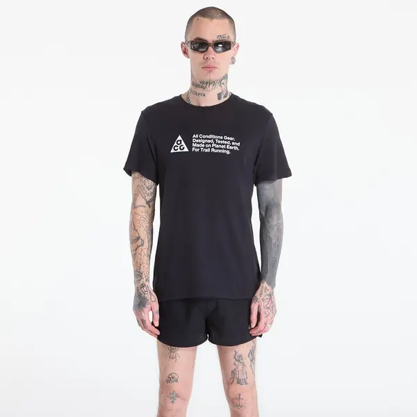 Nike Majica Nike ACG Men's Dri-FIT Trail Running T-Shirt Black XL