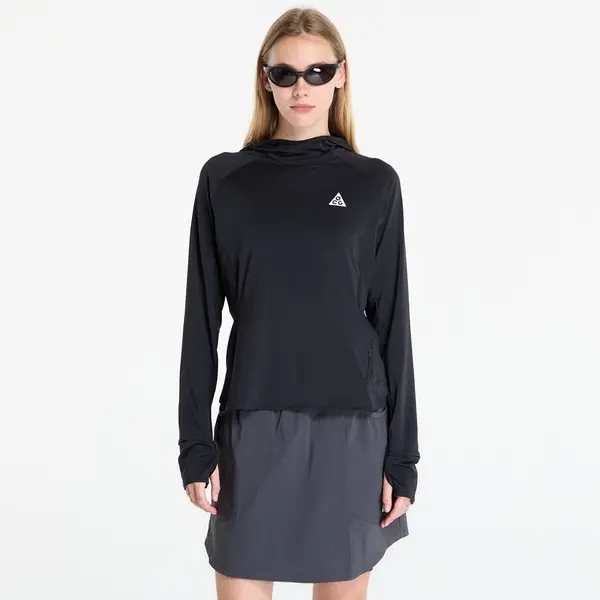 Nike Majica Nike ACG Women's UV-Resistant Hooded Trail Running Mid-Layer Top Black/ Black/ Summit White M