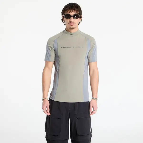 Nike Majica Nike Men's Dri-FIT Short-Sleeve Base Layer Light Army/ Cool Grey/ Cool Grey/ Black XXL