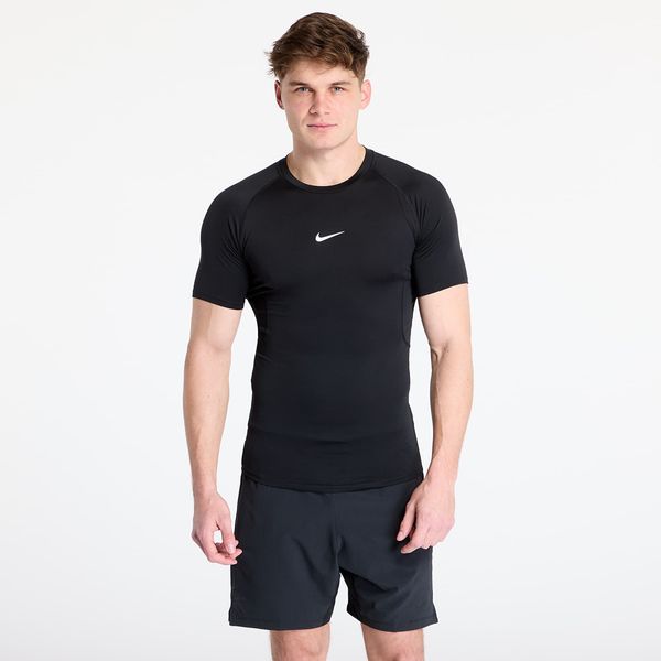 Nike Majica Nike Pro Men's Dri-FIT Tight Short-Sleeve Fitness Top Black/ White S