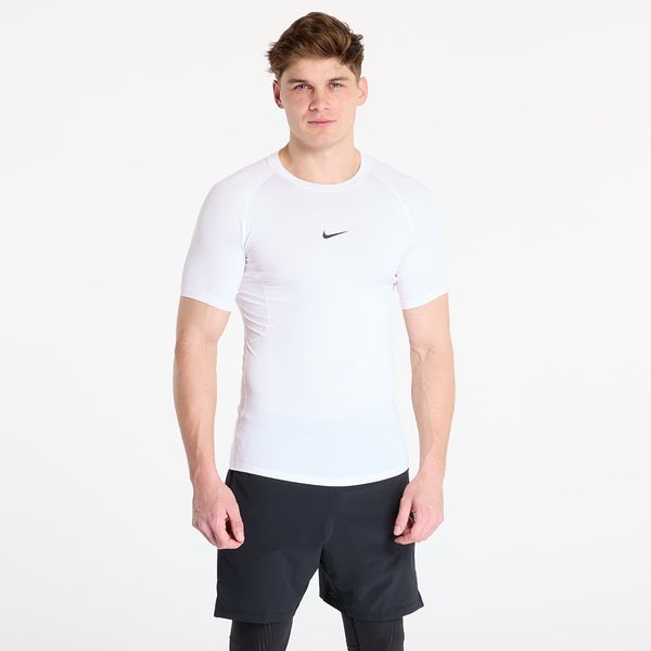 Nike Majica Nike Pro Men's Dri-FIT Tight Short-Sleeve Fitness Top White/ Black S