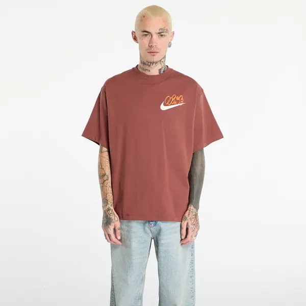 Nike Majica Nike Solo Swoosh Men's T-Shirt Red Sepia XS