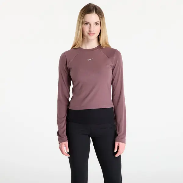 Nike Majica Nike Sportswear Chill Knit Women's Tight Long-Sleeve Ribbed Top Tattoo/ Sail L