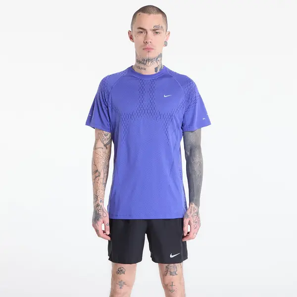 Nike Majica Nike Stride Plus Men's Dri-FIT ADV Short-Sleeve Running Top Lapis/ Deep Royal Blue/ Reflective Silv XL