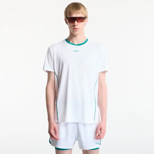NOX Majica Nox Pro T-Shirt White/ Ivy Green S
