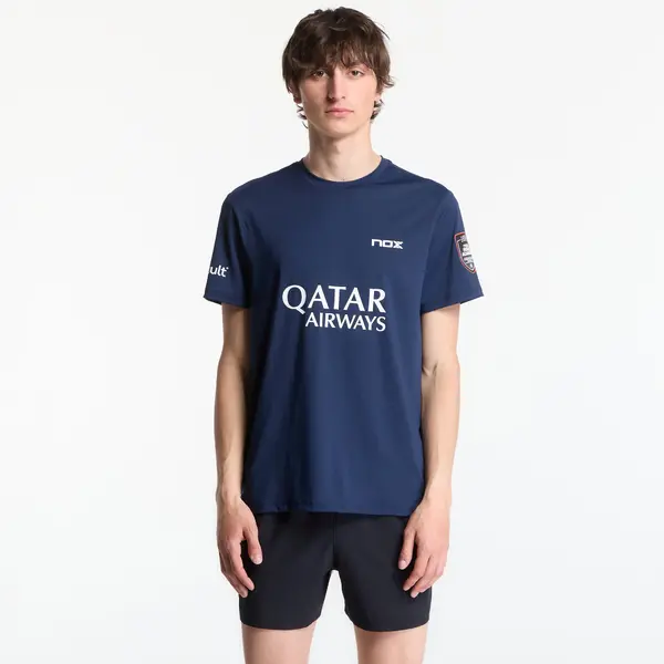 NOX Majica Nox Sponsors At10 T-Shirt Dark Blue L