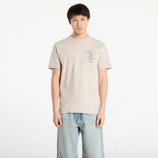 OBEY Clothing Majica OBEY Bad Ideas Eagle Classic T-Shirt Silver Grey XL
