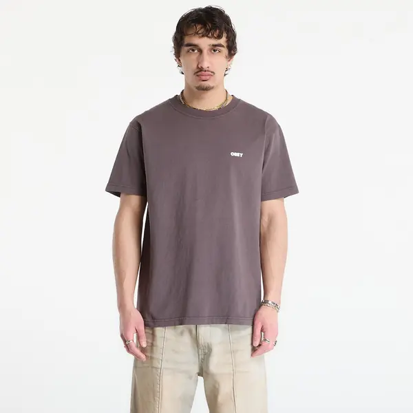 OBEY Clothing Majica OBEY Bold Icon Face Pigment Dusty Black M