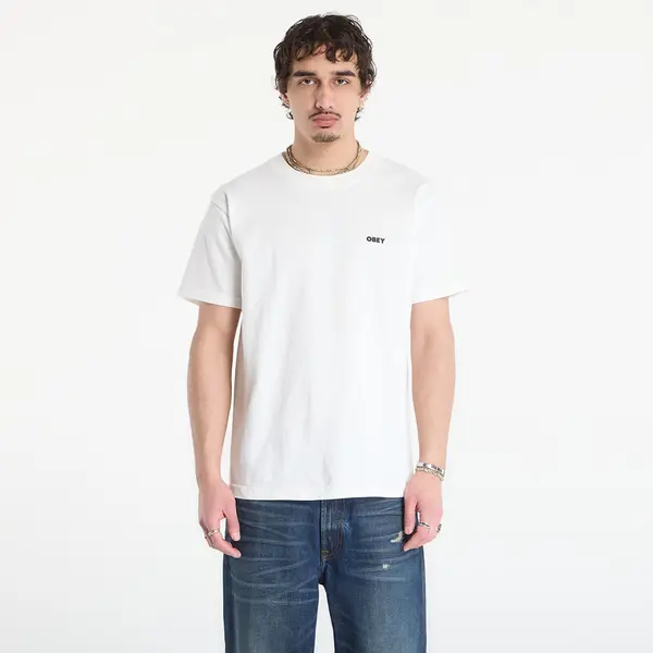OBEY Clothing Majica OBEY Bold Icon Face Pigment Vintage White XL