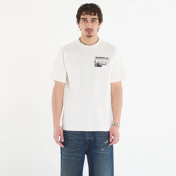 OBEY Clothing Majica OBEY Club Vintage White L