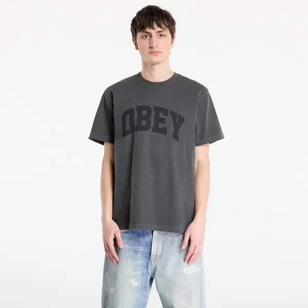 OBEY Clothing Majica OBEY Collegiate Pigment Tee Pigment Stretch Limo M