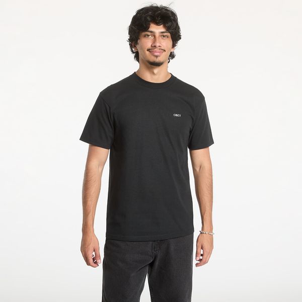 OBEY Clothing Majica OBEY Geometric Power Canvas Black XL