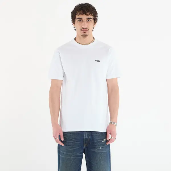 OBEY Clothing Majica OBEY In Bloom White L