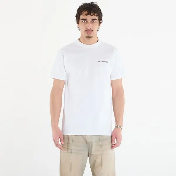 OBEY Clothing Majica OBEY Moves Of Life White L