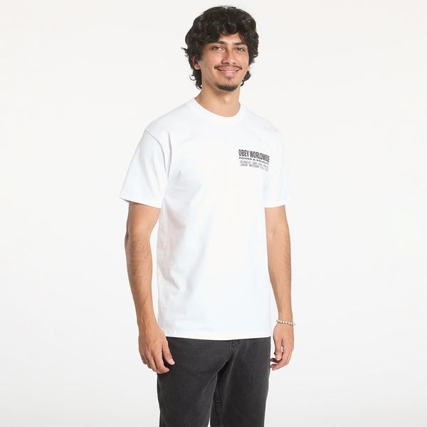 OBEY Clothing Majica OBEY Worldwide Power & Equalit White XL