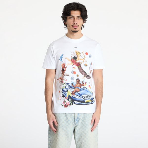 Off-White Majica Off-White Fresco Car Slim S/S Tee White/ Black S