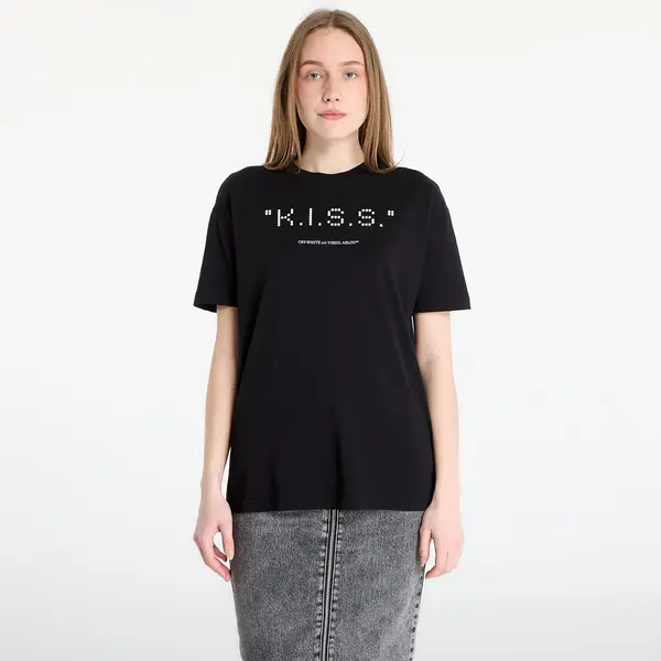 Off-White Majica Off-White Kiss Quote Reg Tee Black XS