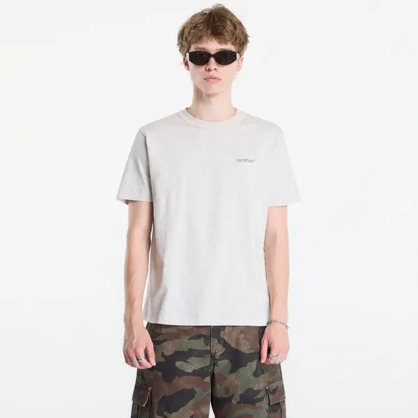 Off-White Majica Off-White Small Bookish Regular S/S Tee UNISEX Grey L
