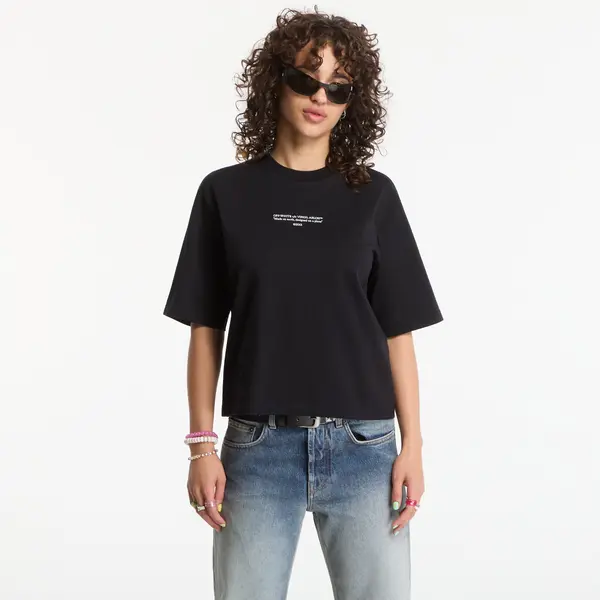 Off-White Majica Off-White Statement Boxy Tee Black M