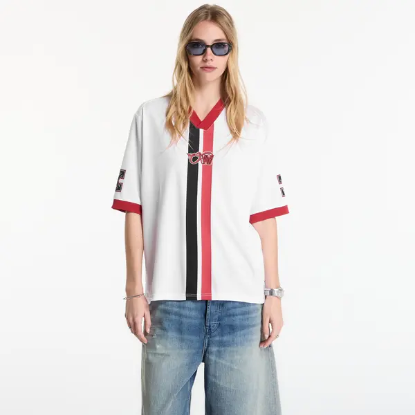 Off-White Majica Off-White x AC Milan Arrow Tech Tee White/ White L