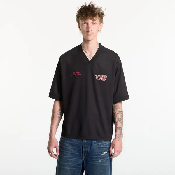Off-White Majica Off-White x AC Milan Tech T-Shirt UNISEX Black/ Red L