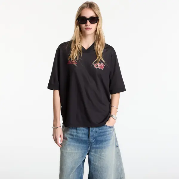Off-White Majica Off-White x AC Milan Tech Tee Black/ No Color XXS