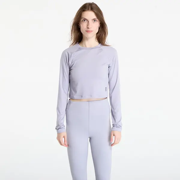 On Majica On Studio Long Tee Crop Purple M