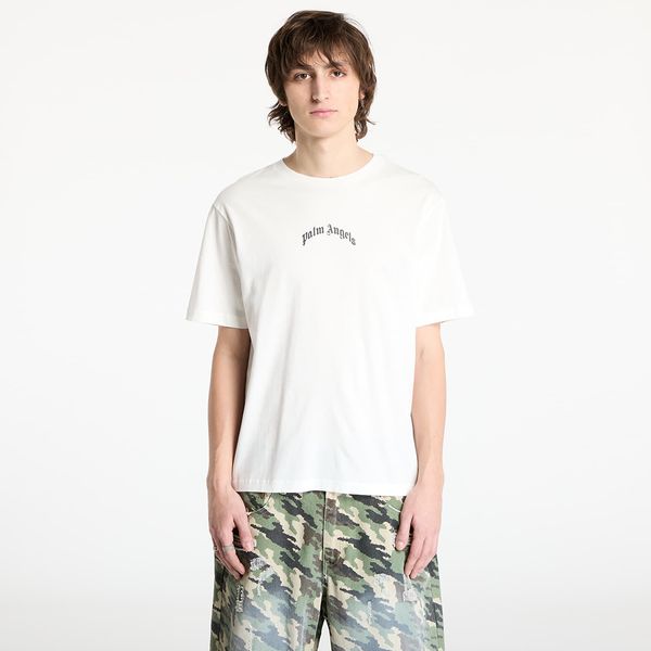 Palm Angels Majica Palm Angels Back Curved Logo Slim Tee Off White/ Black L