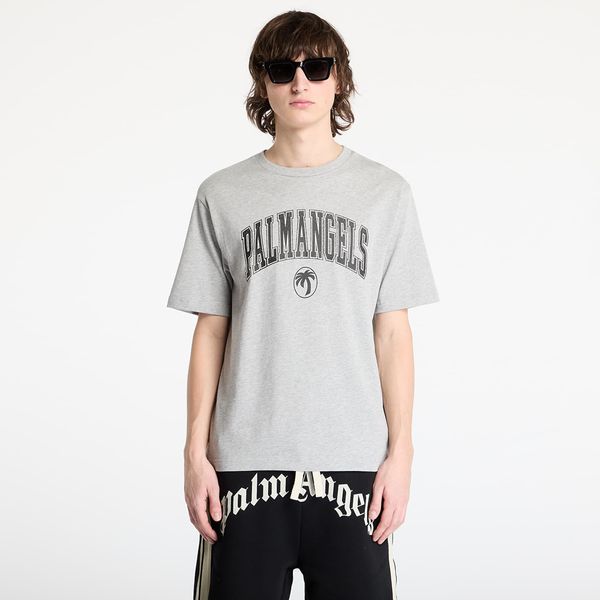 Palm Angels Majica Palm Angels College Palm Slim Tee Grey Melange/ Black S