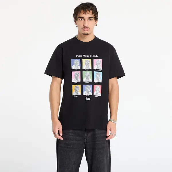 Patta Majica Patta Many Moods T-Shirt UNISEX Black M