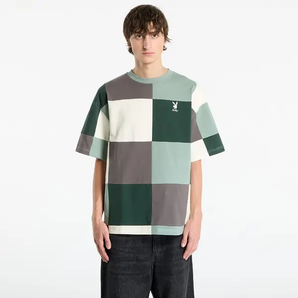 FTSHP Majica Playboy x FTSHP Patchwork Tee UNISEX Green L