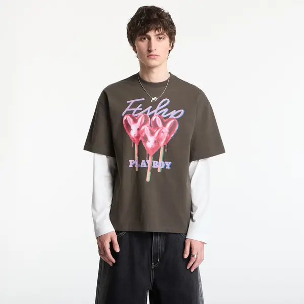 FTSHP Majica Playboy x FTSHP T-Shirt Lollies Dark UNISEX Grey XXL