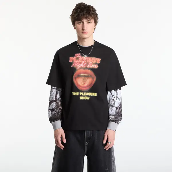 FTSHP Majica Playboy x FTSHP T-Shirt Night Line UNISEX Black XS