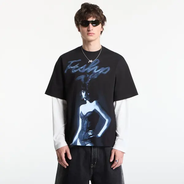 FTSHP Majica Playboy x FTSHP T-Shirt Smoking Girl UNISEX Black XL