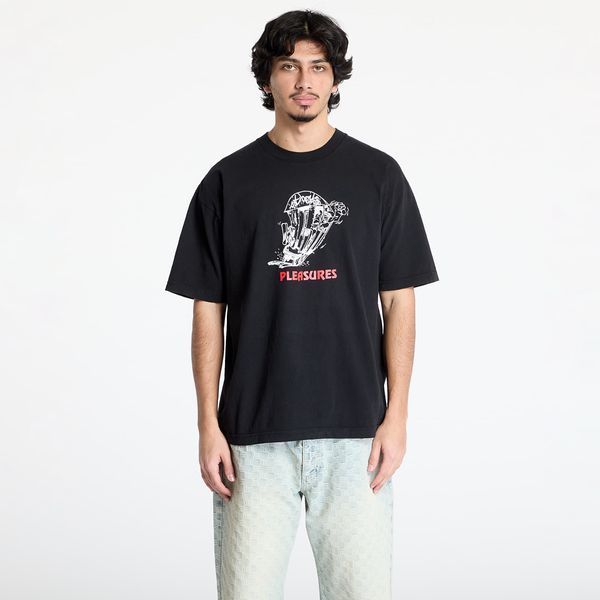 PLEASURES Majica PLEASURES 9Th Street T-Shirt Black S