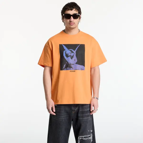 PLEASURES Majica PLEASURES Angel T-Shirt Orange L