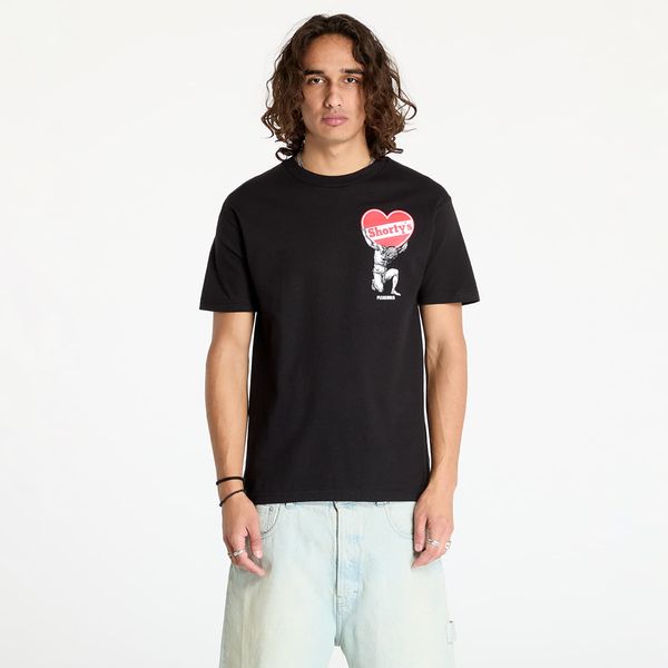 PLEASURES Majica PLEASURES Atlas T-Shirt Black S