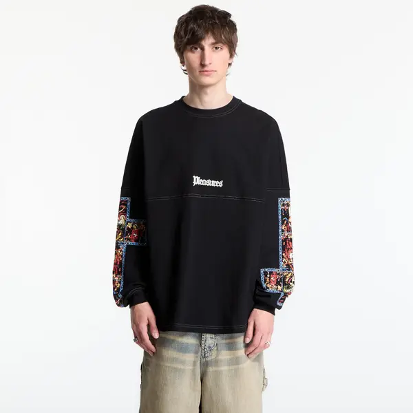 PLEASURES Majica PLEASURES Blasphemy Long Sleeve Black M