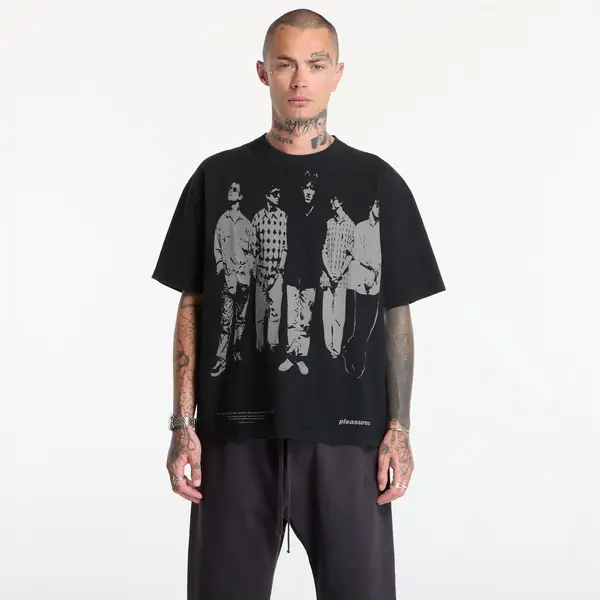 PLEASURES Majica PLEASURES Definitely Heavyweight Shirt Faded Black M