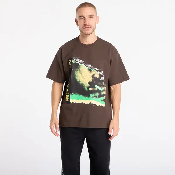 PLEASURES Majica PLEASURES Domination T-Shirt Brown M