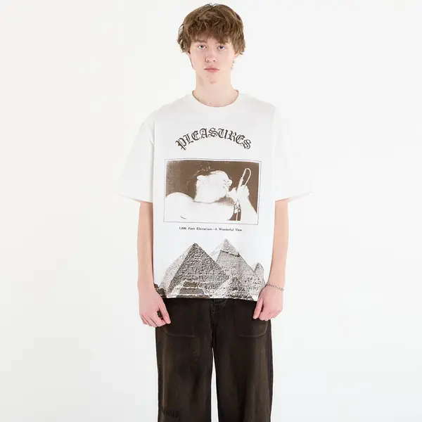 PLEASURES Majica PLEASURES Elevation Heavyweight Shirt White S