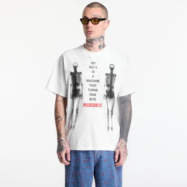 PLEASURES Majica PLEASURES Machine T-Shirt White XL