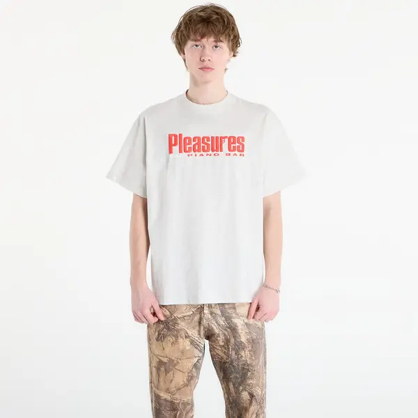 PLEASURES Majica PLEASURES Piano Bar T-Shirt Heather L