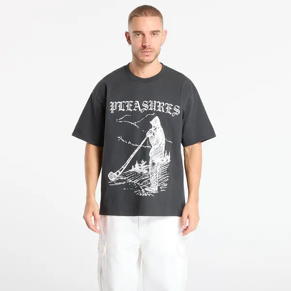 PLEASURES Majica PLEASURES Pipe T-Shirt Vintage Black S