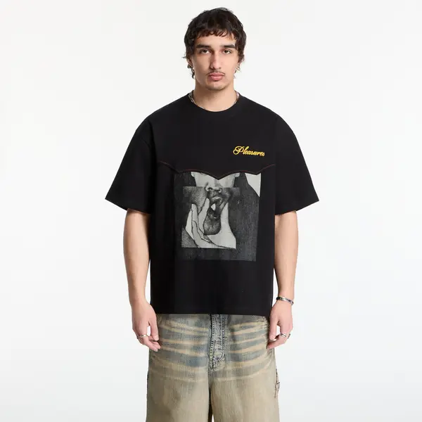 PLEASURES Majica PLEASURES Ritual Heavyweight Shirt Black XXL
