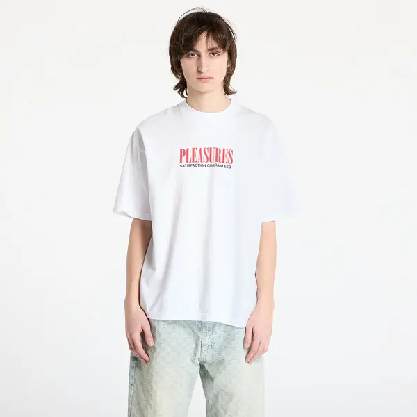 PLEASURES Majica PLEASURES Satisfaction T-Shirt White S