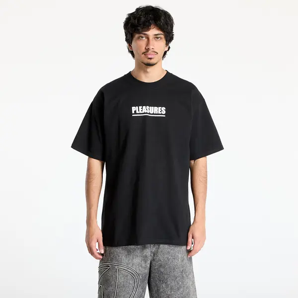 PLEASURES Majica PLEASURES Scripture T-Shirt Black S