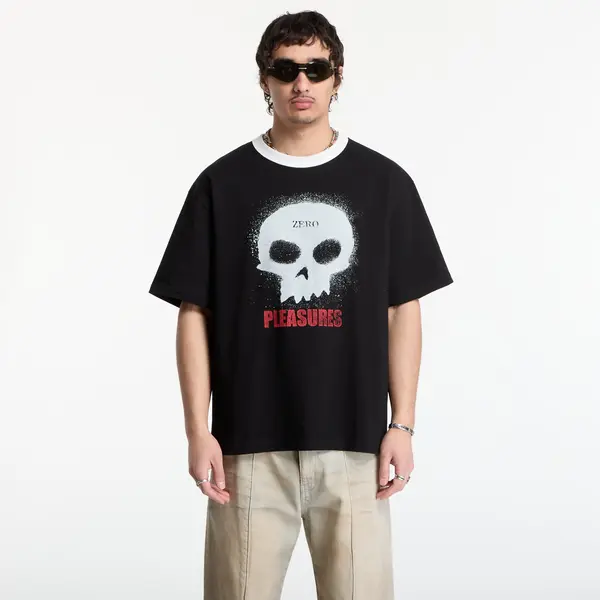 PLEASURES Majica PLEASURES Single Skull Heavyweight Shirt Black L