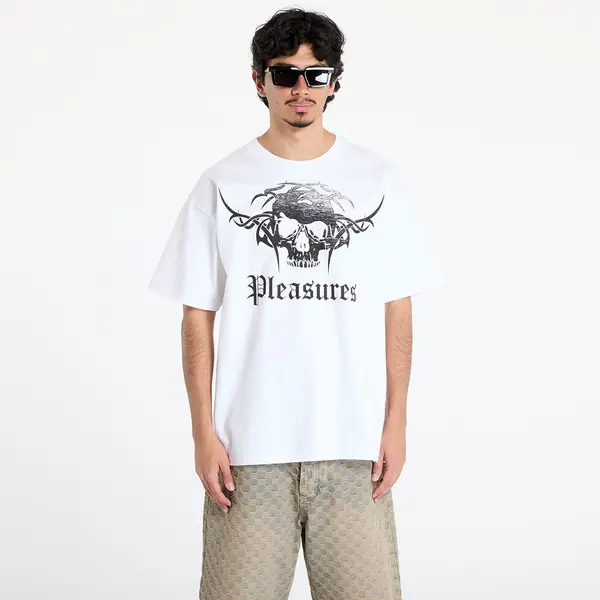 PLEASURES Majica PLEASURES Tradition T-Shirt White S