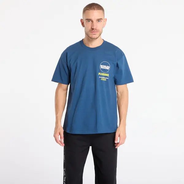 PLEASURES Majica PLEASURES Turntable T-Shirt Blue L